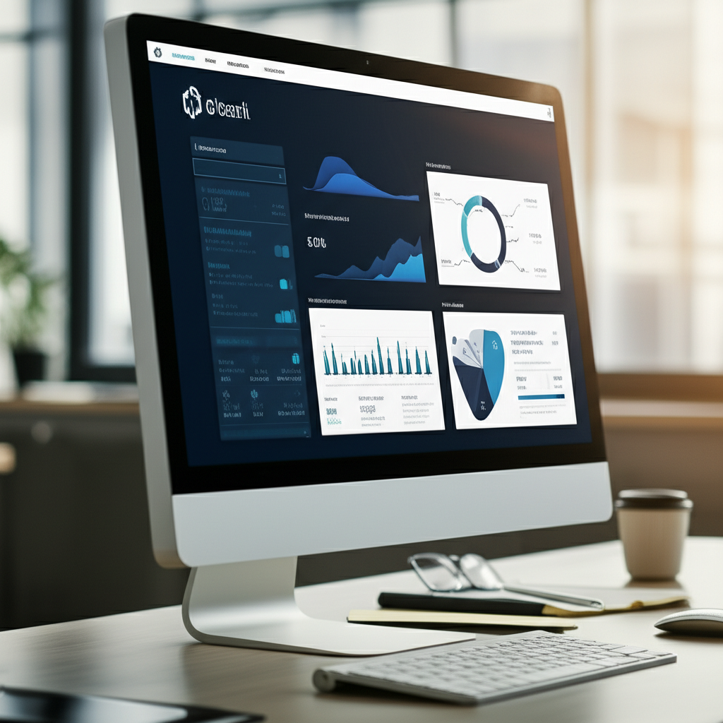 Banking dashboard interface